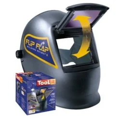 GYS Masque de soudure Flip-Flap fenêtre relevable teintée 11