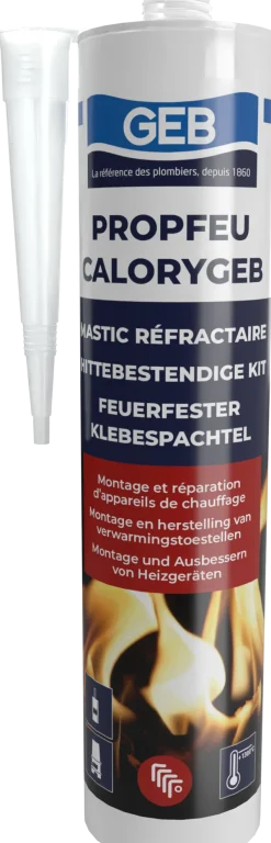 Hot GEB Mastic réfractaire Propfeu Calory cart. 310ml