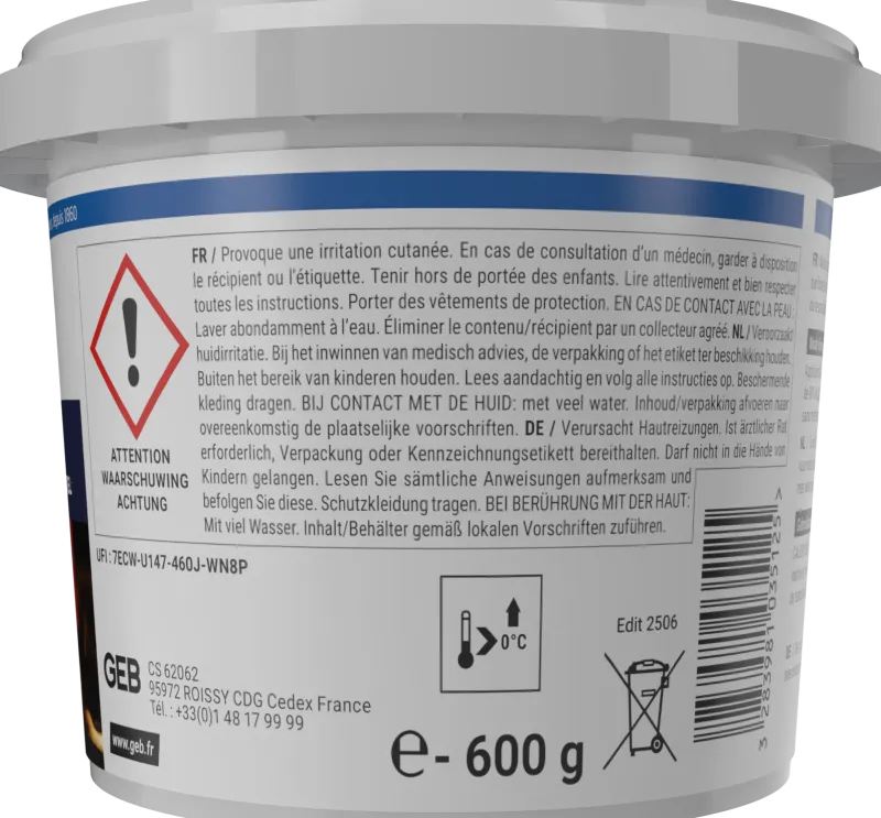 Online GEB Mastic réfractaire Propfeu Calory pot 600g
