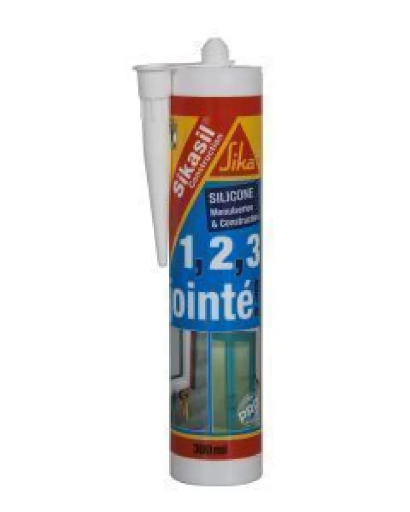 Best SIKA Mastic Sil construction transparent 300 ml