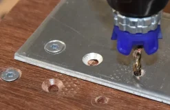 Hot TIVOLY Mèche et fraise 2en1 bois métaux, butée réglable
