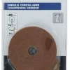 TIVOLY Meule d'affûtage grain moyen oxyde d'alu vitrifié Ø80x12.7mm