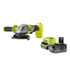 Sale RYOBI Meuleuse 125 mm Brushless 18V ONE+ HP (1x4Ah) + chargeur