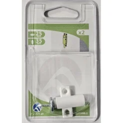 Hot Mini loqueteau magnétique néodyme blanc 4kg (x1)