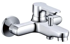 New EDOUARD ROUSSEAU Mitigeur bain douche Chark NF chromé ROUSSEAU