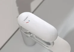 New HANSGROHE Mitigeur de lavabo 100 CoolStart avec tirette +vidage chrome