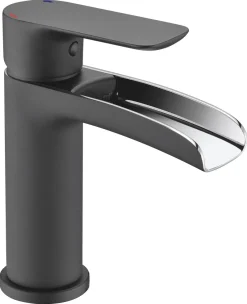 Best EDOUARD ROUSSEAU Mitigeur lavabo Hutt noir ROUSSEAU