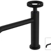 Best EDOUARD ROUSSEAU Mitigeur lavabo industriel bec fixe noir ROUSSEAU