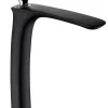 Sale EDOUARD ROUSSEAU Mitigeur lavabo Orkid haut noir chromé ROUSSEAU