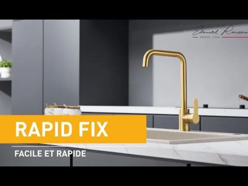 Best EDOUARD ROUSSEAU Mitigeur lavabo Sokar Rapidfix chromé