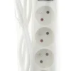 Online ZENITECH Multiprise bloc 6 prises blanc
