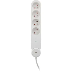 Best ZENITECH Multiprise parafoudre Schuko 5x16A + interrupteur