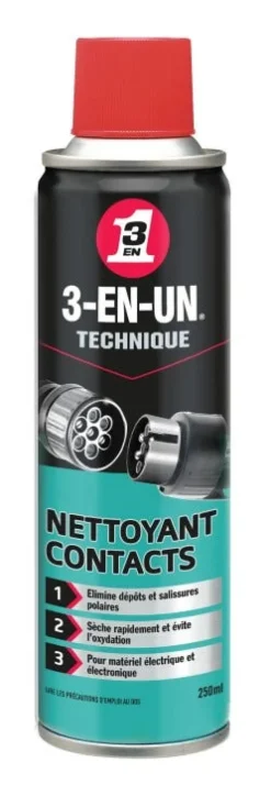 Best 3-EN-UN Nettoyant contact 250 ml