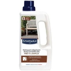 Discount STARWAX Nettoyant dégrisant pour bois extérieurs 1L