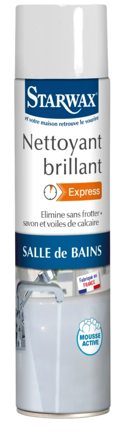 Hot STARWAX Nettoyant express salle de bain aérosol 600ml