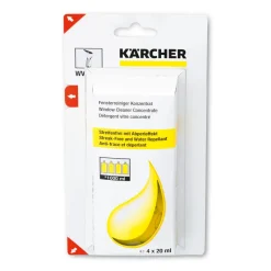 Clearance KARCHER Nettoyant vitres concentré anti-trace et déperlant 4x20ml