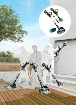 Clearance GARDENA Nettoyeur de terrasse AquaBrush 18V/P4A Universal (pdt seul)