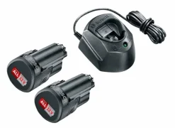 Hot BOSCH Pack Batterie 12V 2 batteries 1,5Ah+chargeur GAL 1210