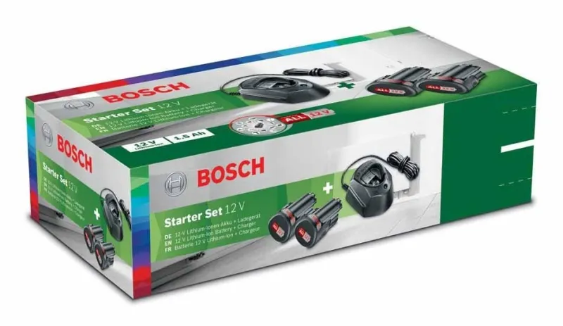 Hot BOSCH Pack Batterie 12V 2 batteries 1,5Ah+chargeur GAL 1210