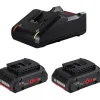 Sale BOSCH PROFESSIONAL Pack chargeur + 2 batteries ProCore 18V 4Ah BOSCH
