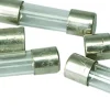 Pack 5 fusibles verre 5x20mm 0,5 A