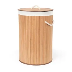 Sale Panier à linge en bambou