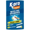 New K.PRO Papier accordéon anti-mites des vêtements (x2)