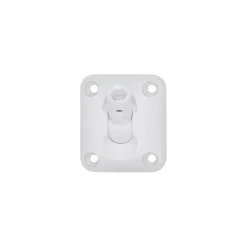 New Passe caisson à rotule 6 pans de 7 50x45mm plastique blanc