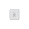 Hot Passe caisson à rotule 50x45mm 6 pans 10mm plastique blanc