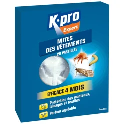 Sale K.PRO Pastilles anti-mites des vêtements (x20)