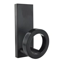 Online Patère magnétique 1 tête plastique noir 6kg 51x131,5x60mm