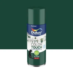 DULUX VALENTINE Peinture aérosol color touch brillant vert basque 400ml