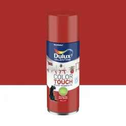 Hot DULUX VALENTINE Peinture aérosol color touch brillant rouge feu 400ml