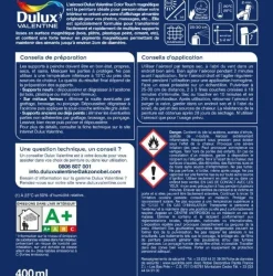 Online DULUX VALENTINE Peinture aérosol color touch effet magnétique gris 400ml