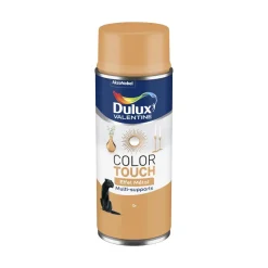New DULUX VALENTINE Peinture aérosol color touch effet métal or 400ml
