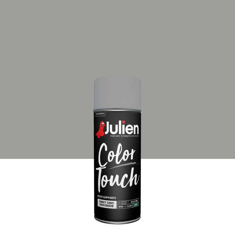 Clearance JULIEN Peinture Aérosol Color Touch Satin Titanium 400 ml