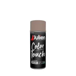 JULIEN Peinture aérosol color touch satin taupe 400 ml