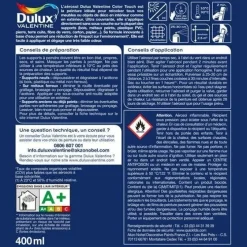 Online DULUX VALENTINE Peinture aérosol Color Touch Satin Ivoire 400ml