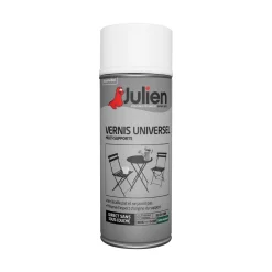 JULIEN Peinture Aérosol Vernis Universel Satin Incolore 400 ml