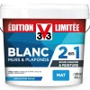 V33 Peinture blanc mat 2 en 1 sous-couche/peinture 10L