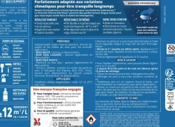 Online V33 Peinture bois Climats Extrêmes Satin Bleu breton 0.5L