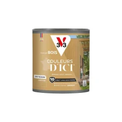 V33 Peinture bois extérieur couleurs d'ici jaune ocré 0,5L