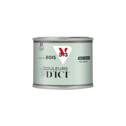 Best V33 Peinture bois extérieur couleurs d'ici vert pastel 125ml