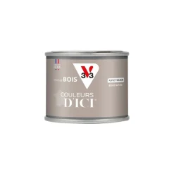 Outlet V33 Peinture bois extérieur couleurs d'ici beige nat 125ml