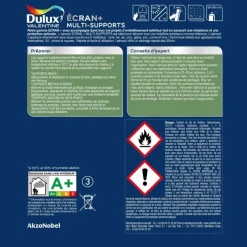 Best DULUX VALENTINE Peinture écran + multi-supports Satin Argile Claire 400 ml