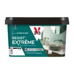 Best V33 Peinture cuisine et bain Resist Extrême Blanc Vel 2L