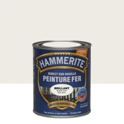 Online HAMMERITE Peinture fer antirouille brillant Blanc Pur 0,75 L