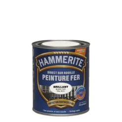 Online HAMMERITE Peinture fer antirouille brillant Blanc Pur 0,75 L