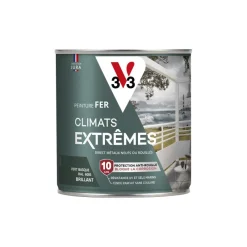 Hot V33 Peinture Fer Climats Extrêmes Brillant Vert Basque 0,5L