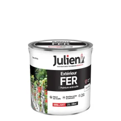 Online JULIEN Peinture fer extérieur brillant base white 2 L